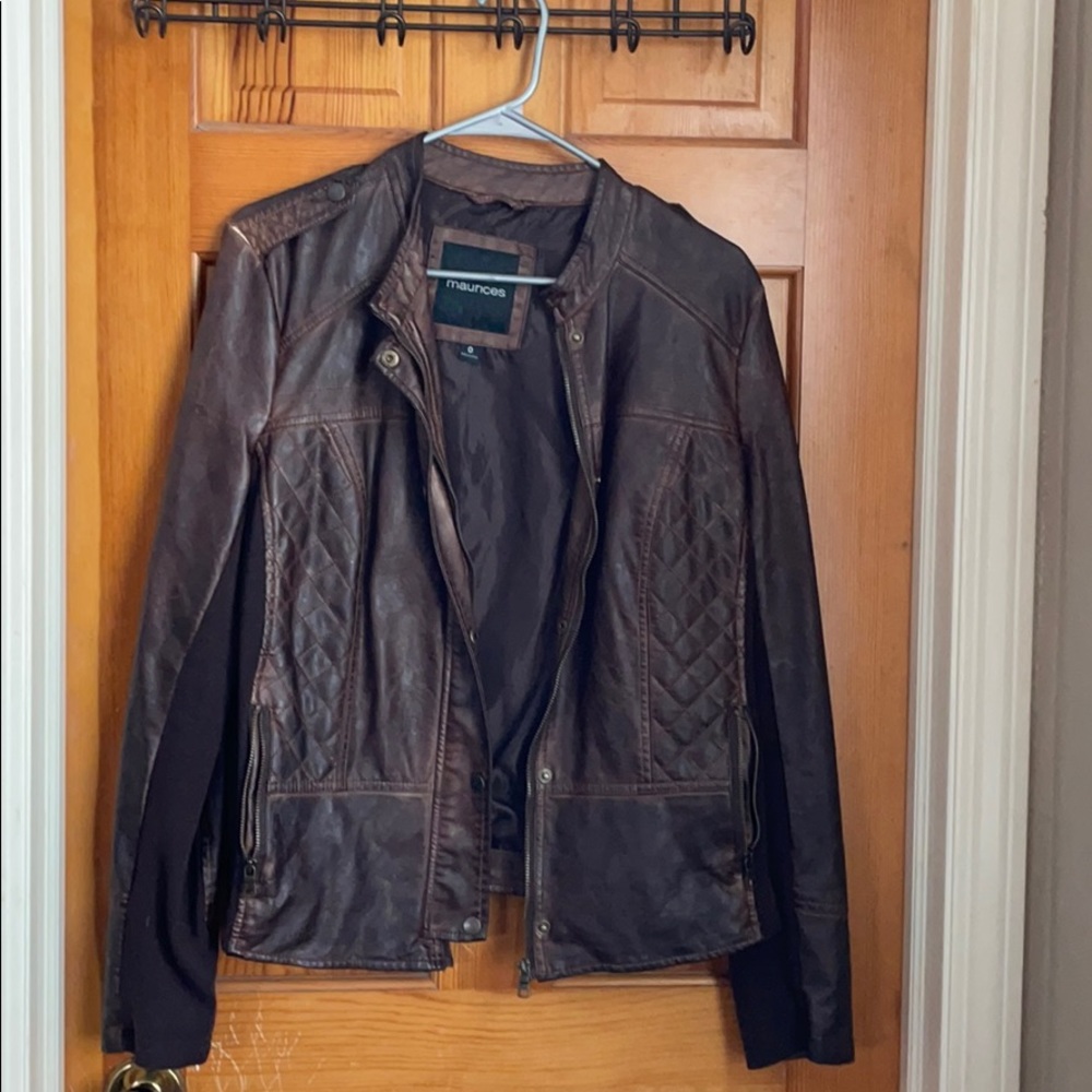 Maurices Faux Leather Jacket